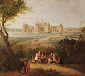 El castillo de Chambord, 1722